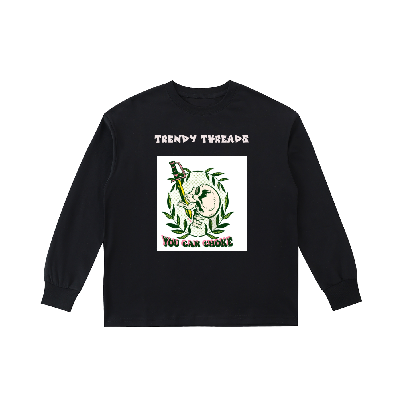 Kids' Quick-Dry Cotton Long-Sleeve Tee